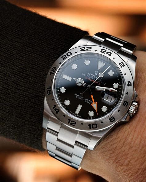 rolex explorer ii size.